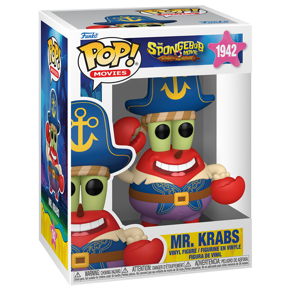 Figurines POP Bob l'éponge À la recherche de Squarepants M. Krabs