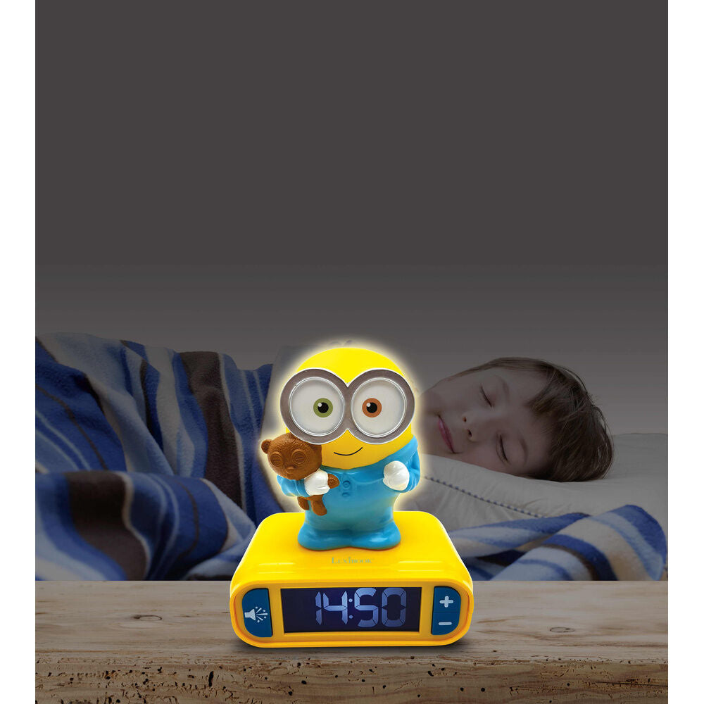 Réveil veilleuse 3D Minions