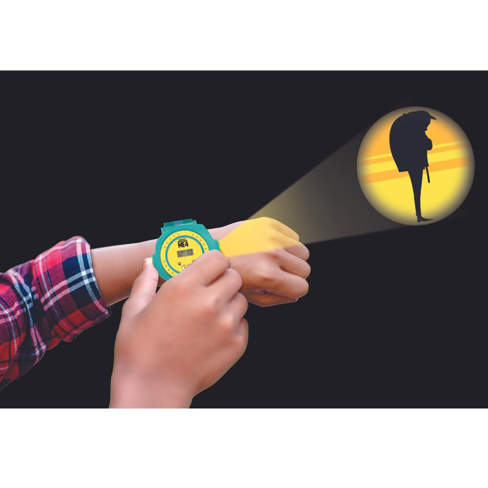 Projections de montres numériques Minions