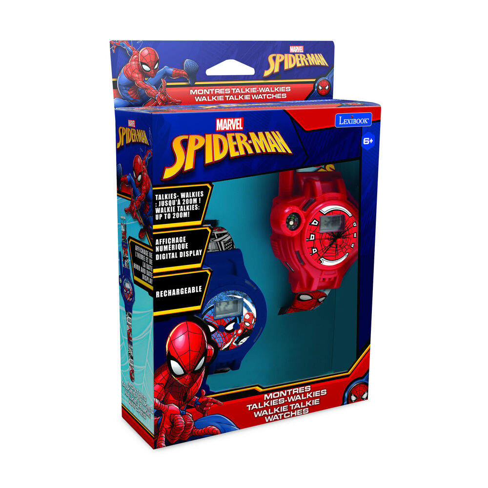 Marvel Spiderman Digital watch walkie talkies