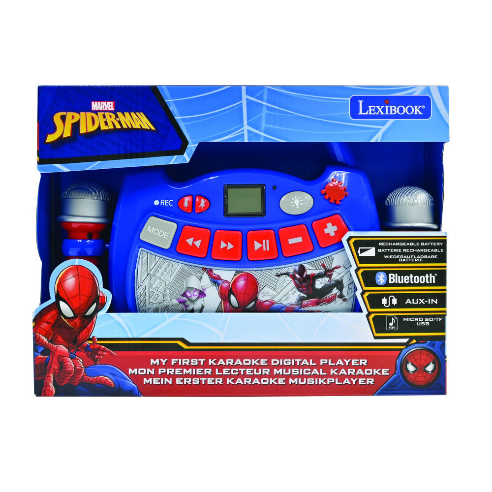 Enceinte karaoké Bluetooth Marvel Spiderman