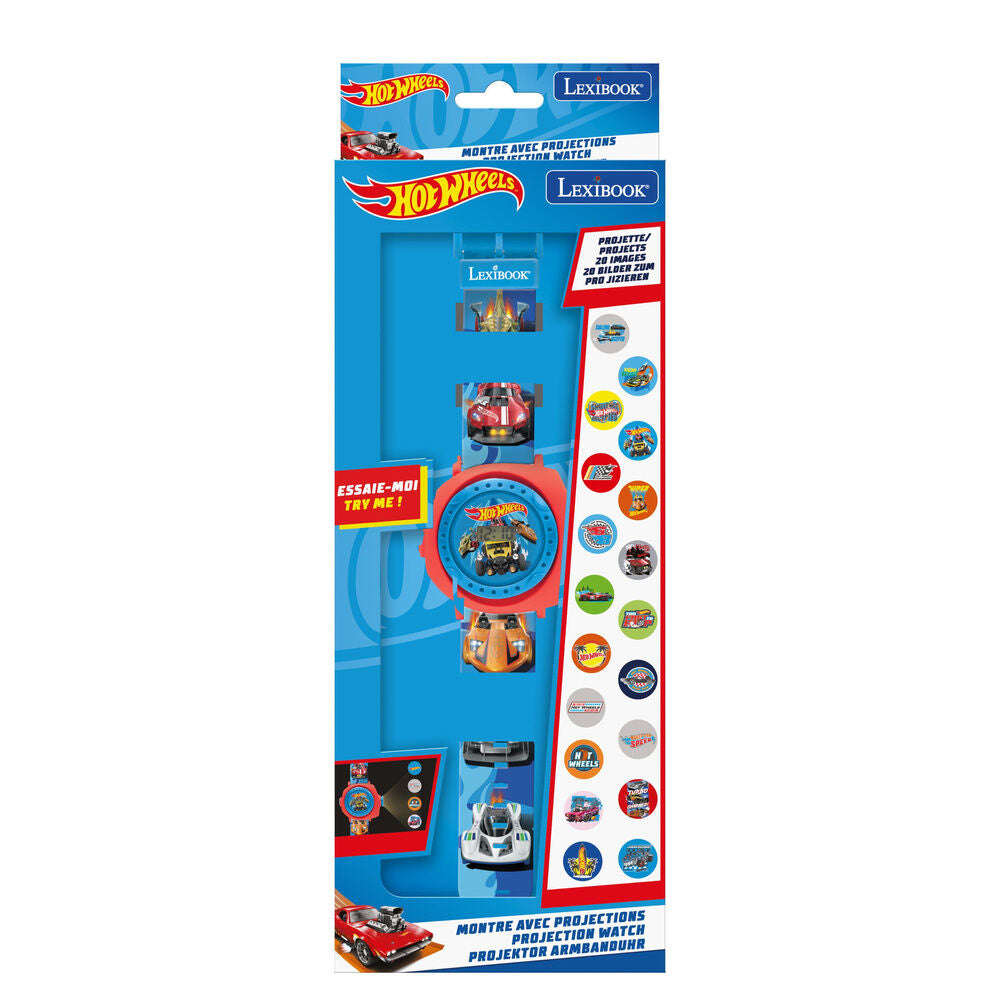 Projections de montres numériques Hot Wheels