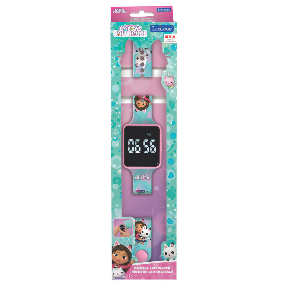 Gabbys Dollhouse Digital LED watch