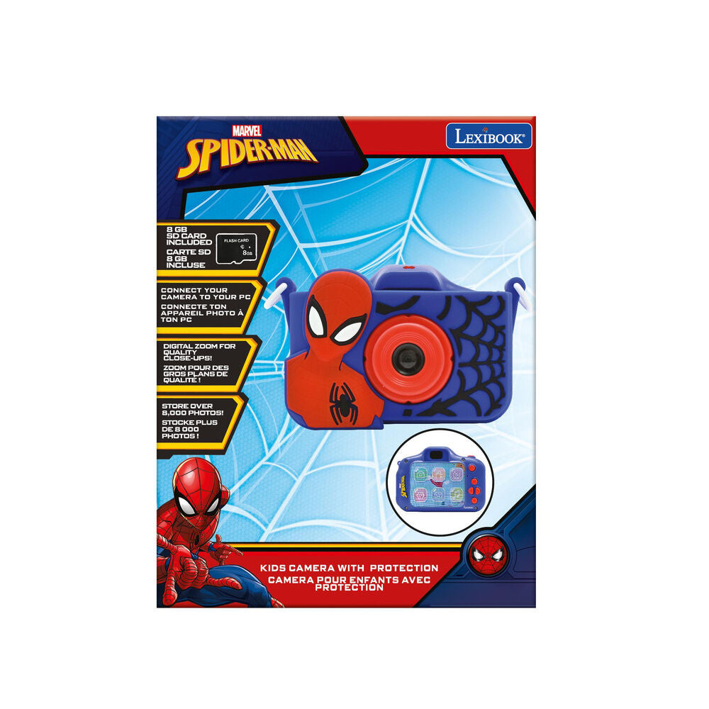 Appareil photo numérique Marvel Spiderman avec protection