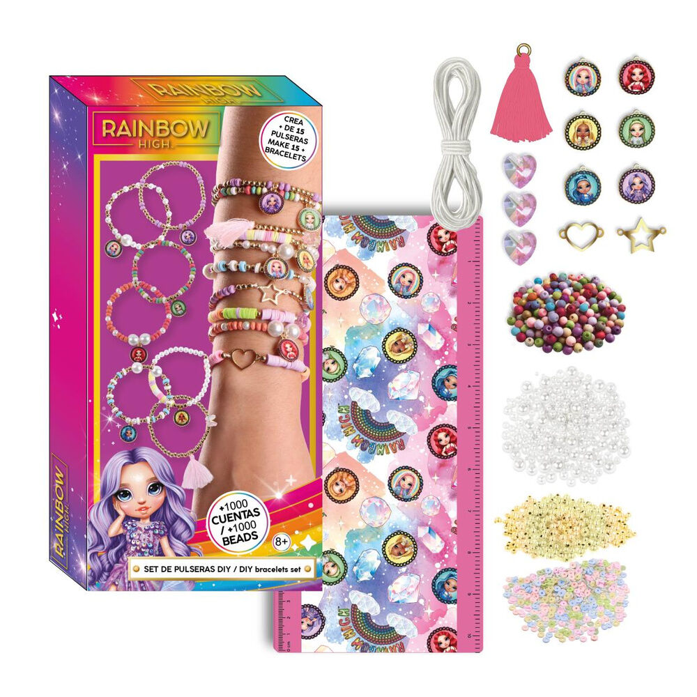 Kit de création de bracelets Rainbow High