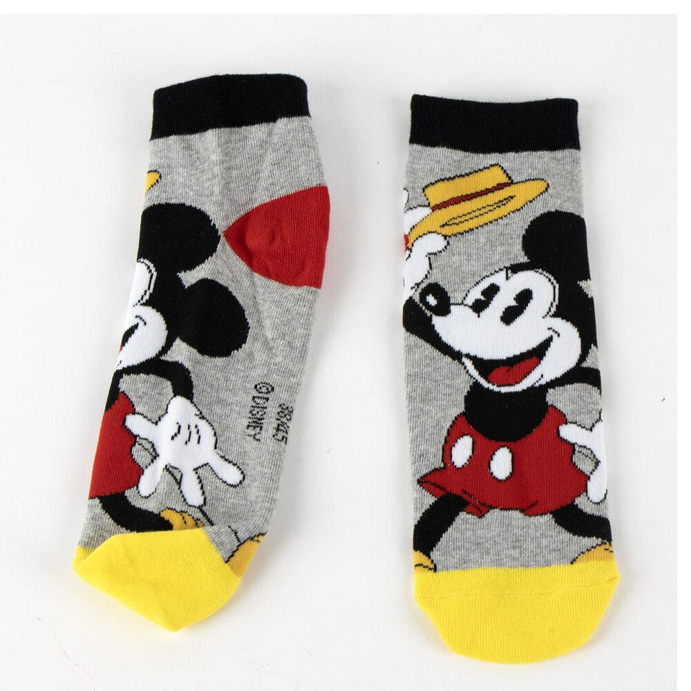 Lot de 2 paires de chaussettes Disney Mickey pour adultes