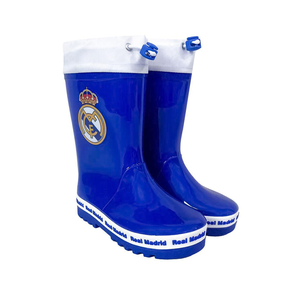 Bottes de pluie en caoutchouc du Real Madrid