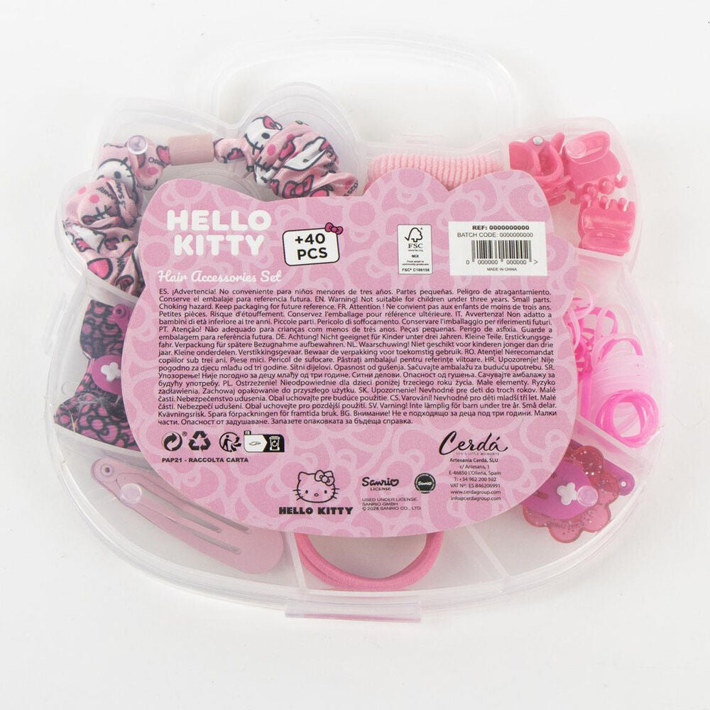 Coffret beauté Hello Kitty assorti de 20 pièces