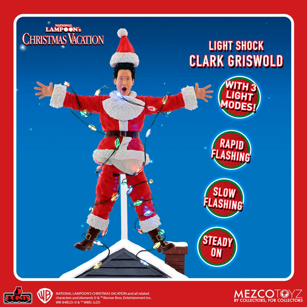 Figurine Light Shock Clark Griswold du film National Lampoon's Christmas Vacation, 10 cm