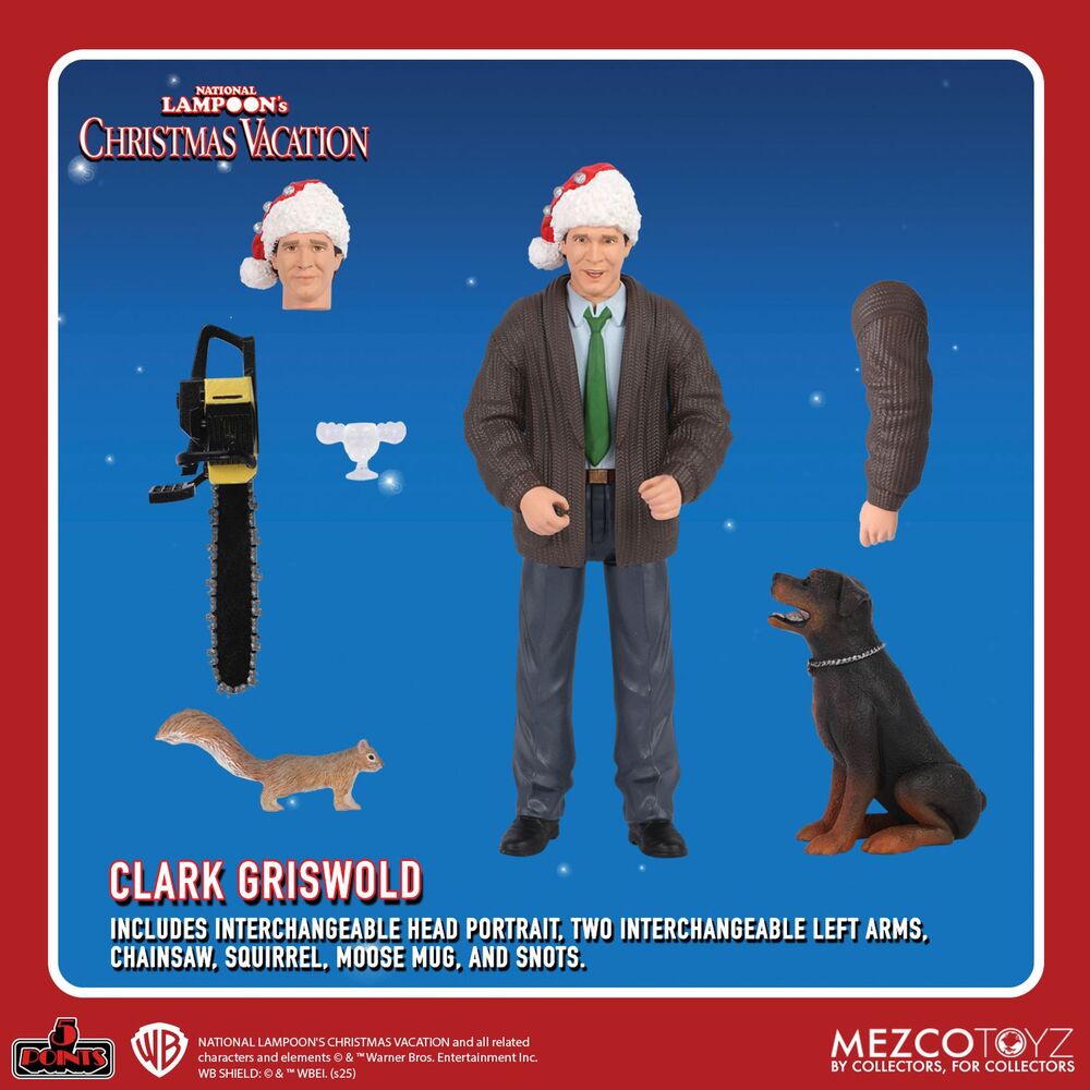 National Lampoon's Clark Griswold Christmas Vacation Figura da Collezione 10cm - Nerdscape