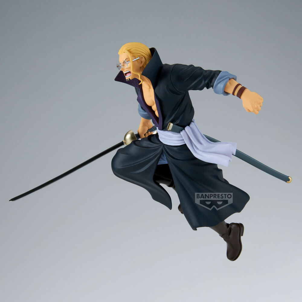 One Piece Silvers Rayleight Battle Record figure 16cm