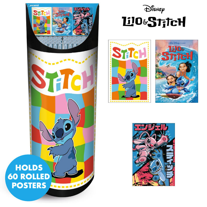 Disney Stitch assorted poster