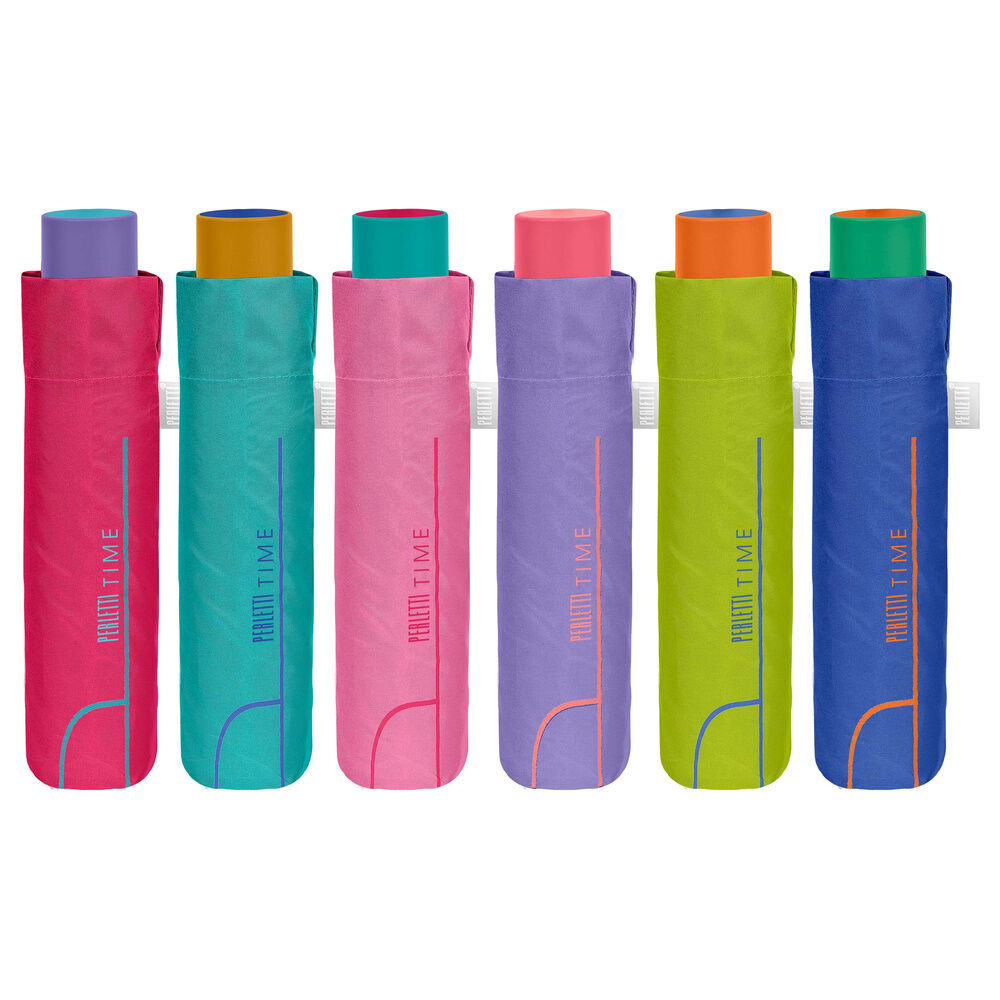 Manual folding plain color umbrella assorted 54cm