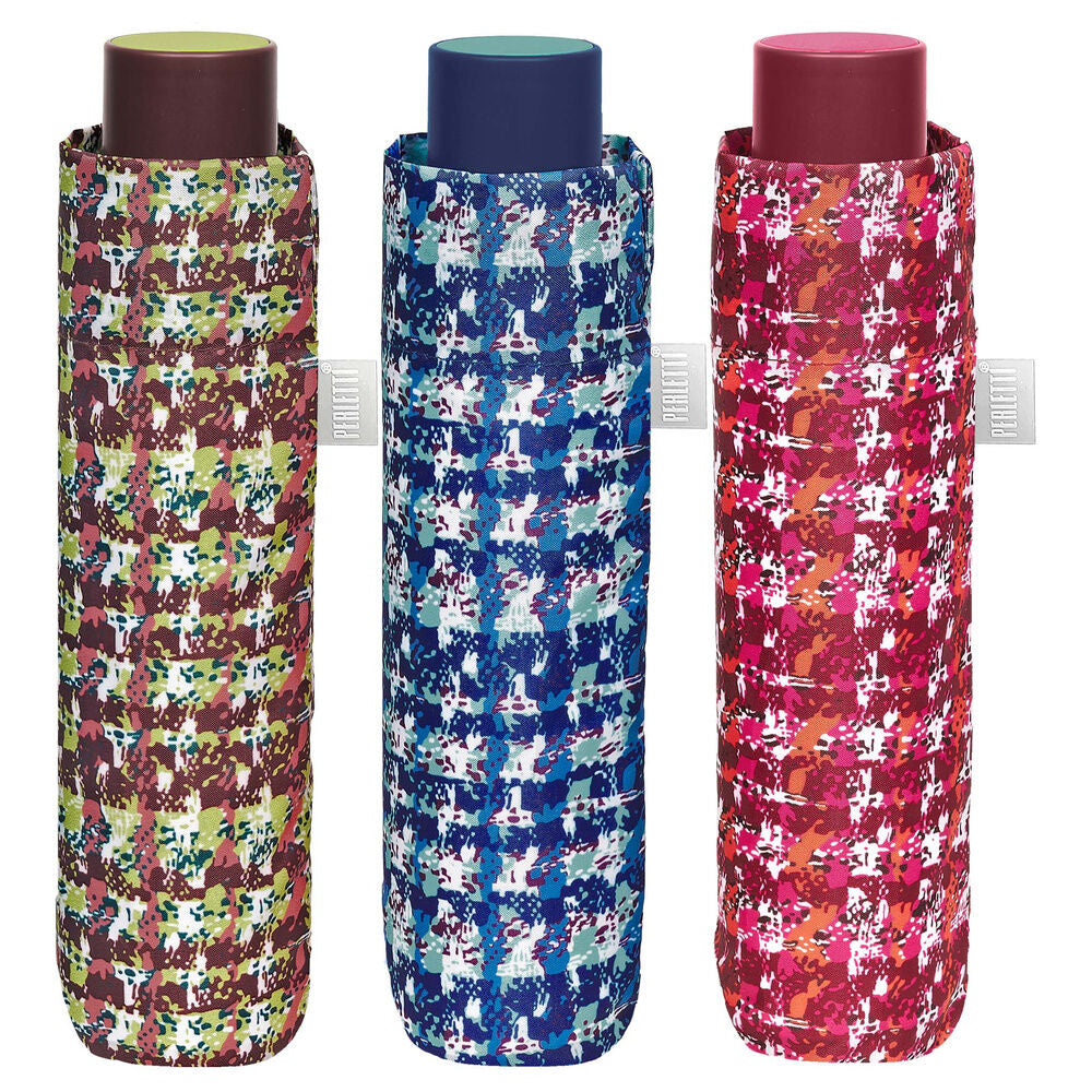 Parapluie pliant manuel à boucle assorti 54 cm