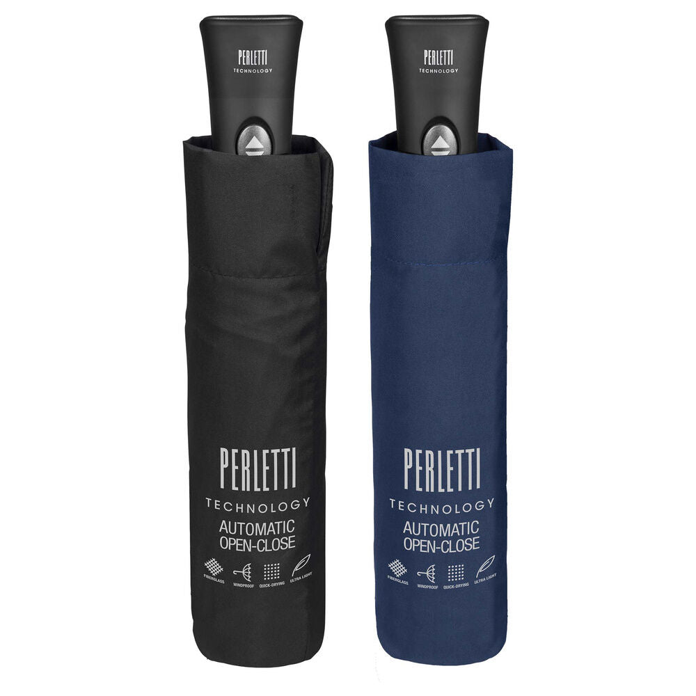 Automatic folding dark colors umbrella assorted 58cm