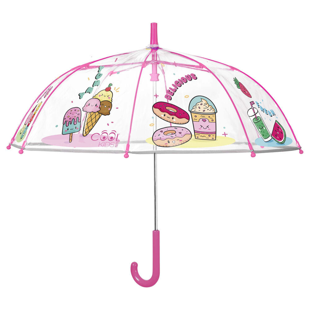 Manual ice cream umbrella 45cm