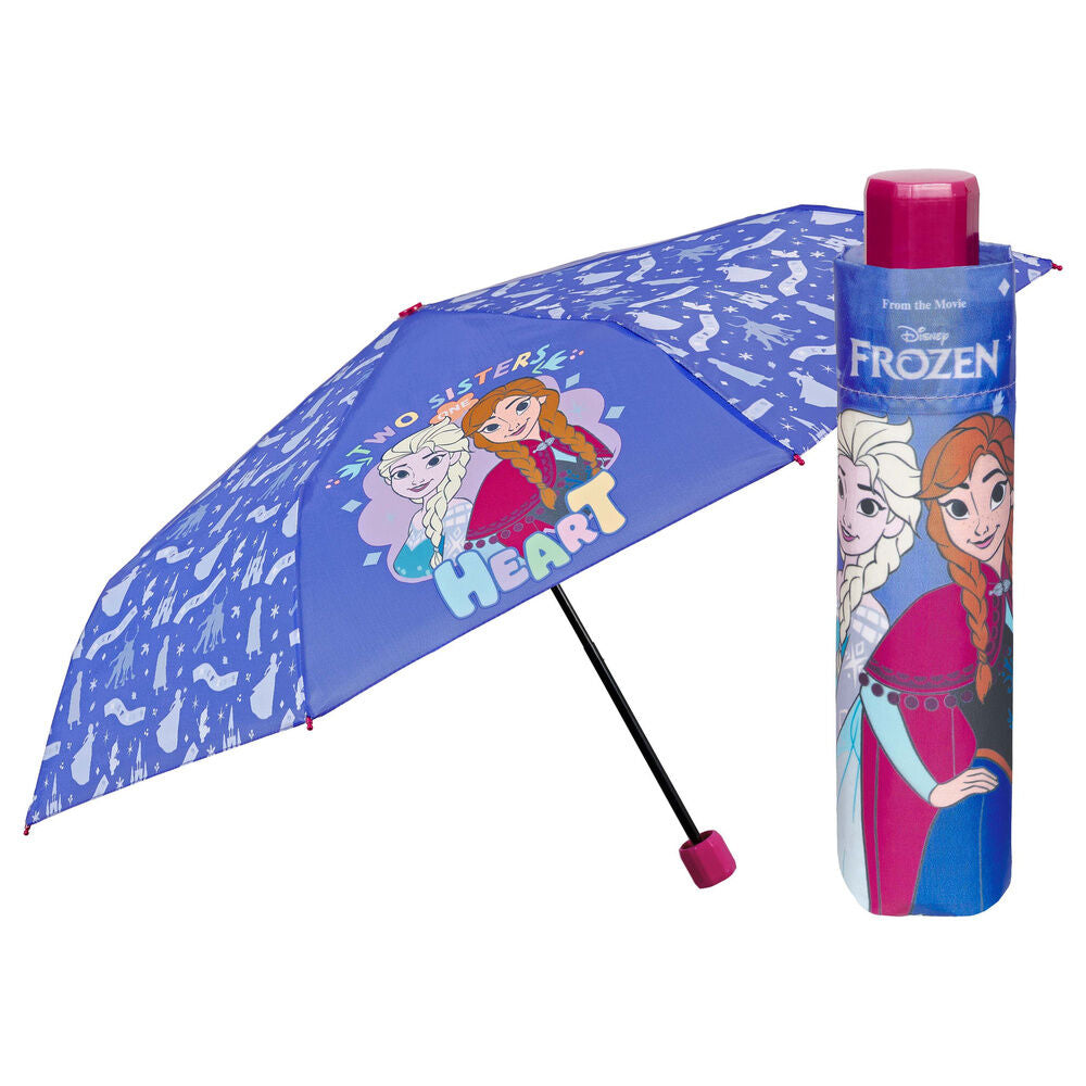 Parapluie pliant manuel Disney La Reine des Neiges 45 cm