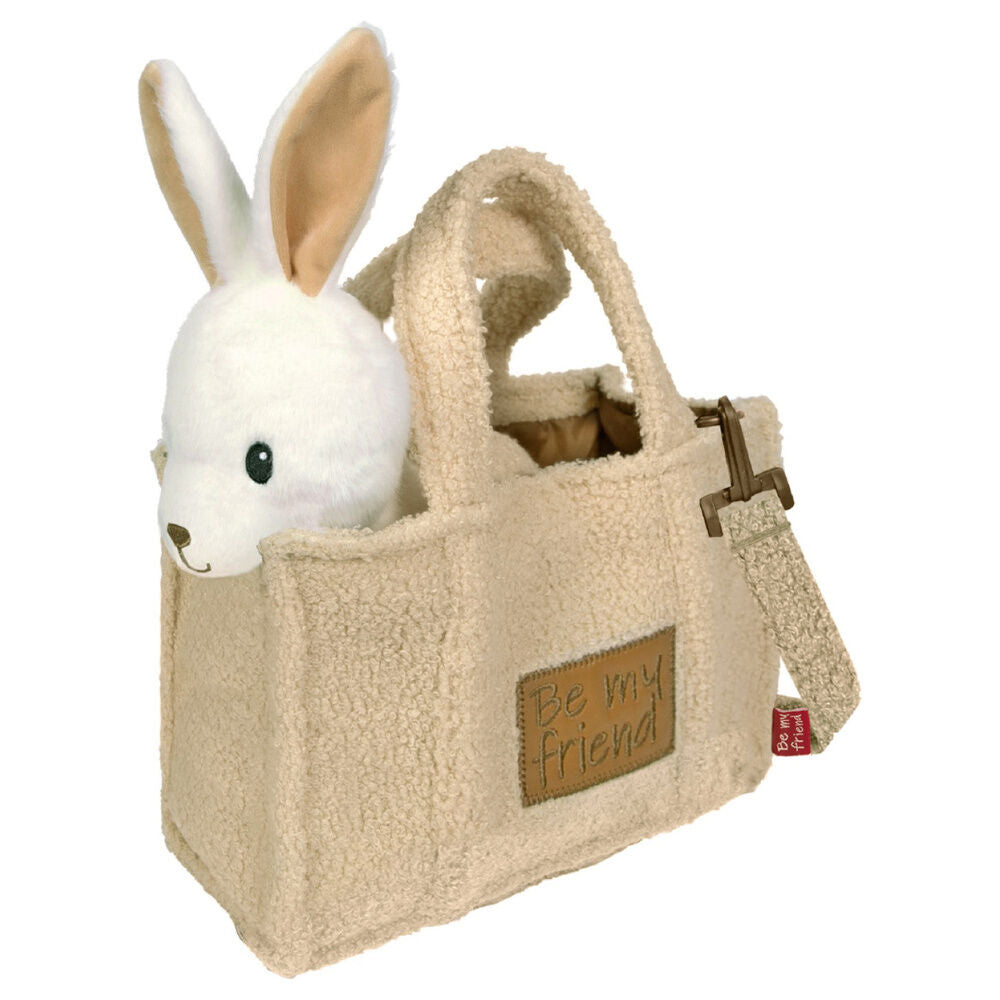 Rabbit plush + bag 28cm