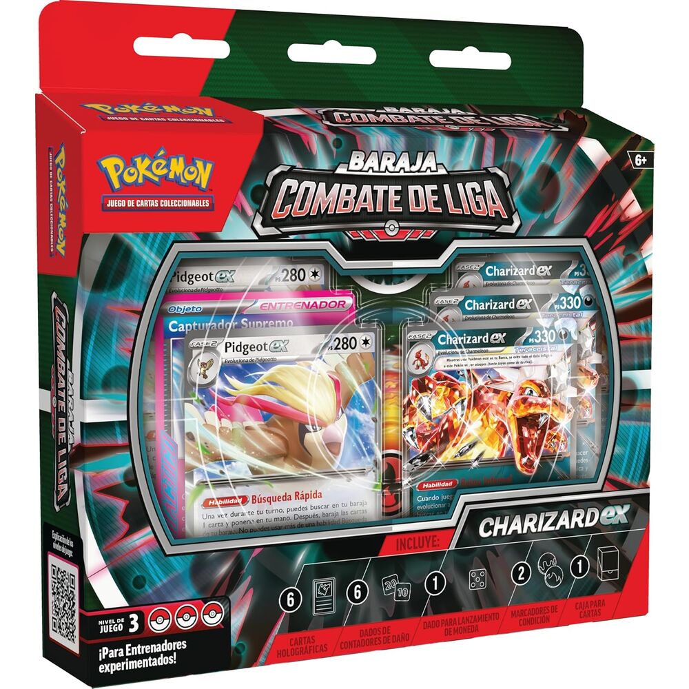 Spanish Pokemon Charizard Collectible card game