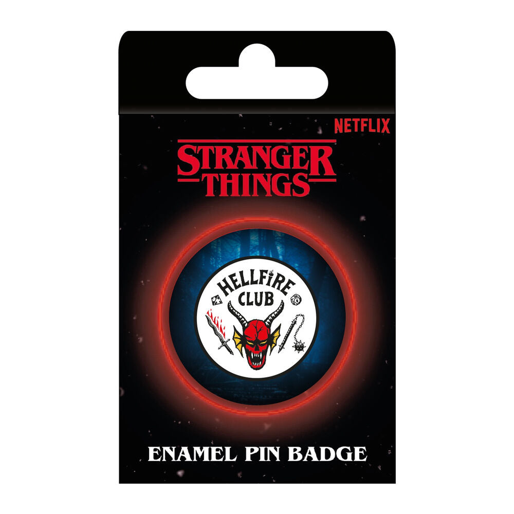 Stranger Things 5 Hellfire Club pin