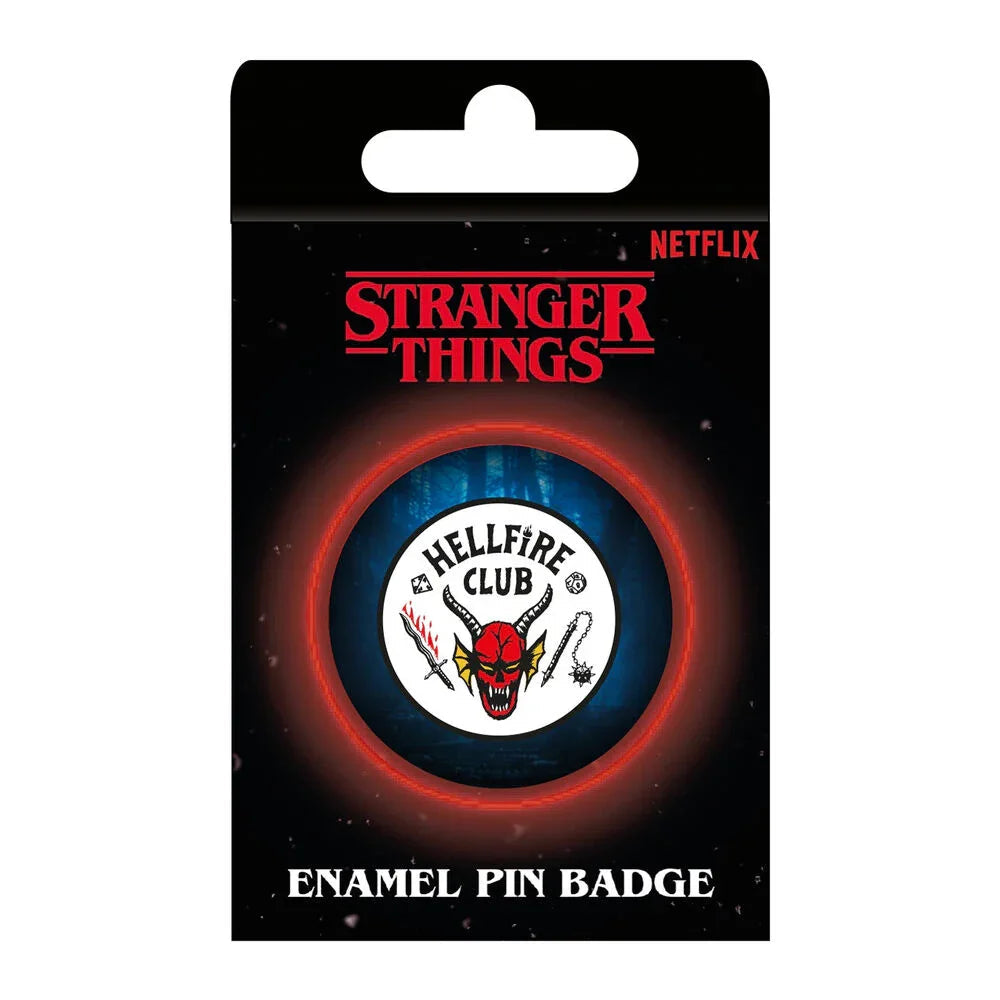 Stranger Things 5 Hellfire Club pin Nerdscape