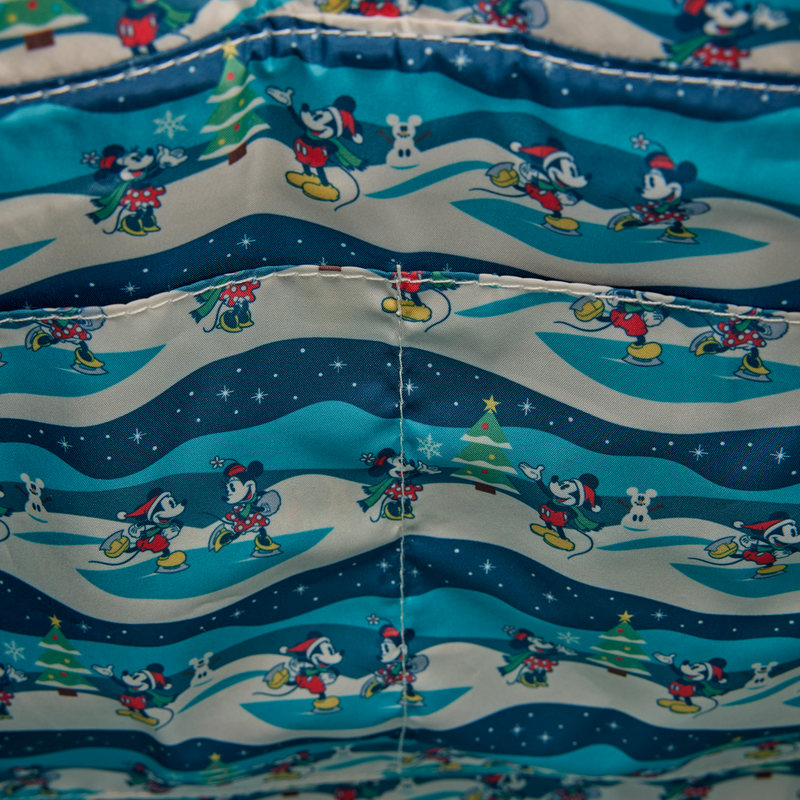 Loungefly Disney Mickey & Minnie Holiday bag backpack