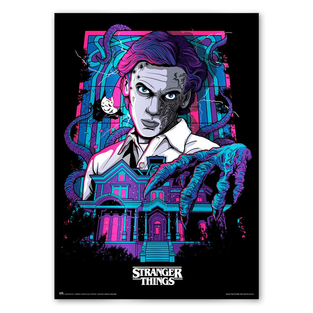 Stranger Things luminescent poster Nerdscape