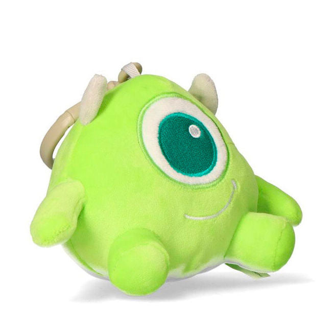 Pixar Disney Monstruos SA Mike Wazowski plush keychain