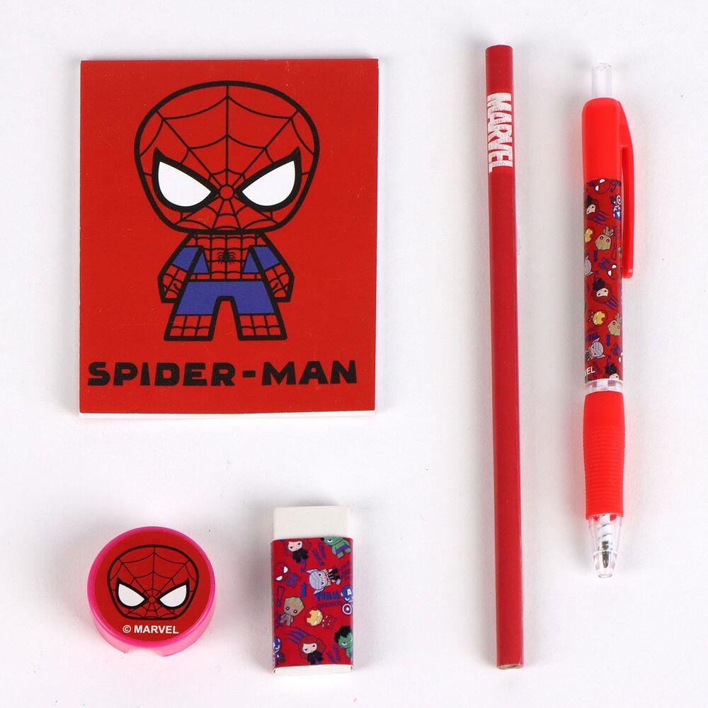 Trousse à crayons en peluche assortie Marvel Avengers