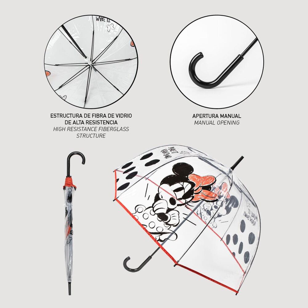 Disney Minnie manual umbrella 60cm