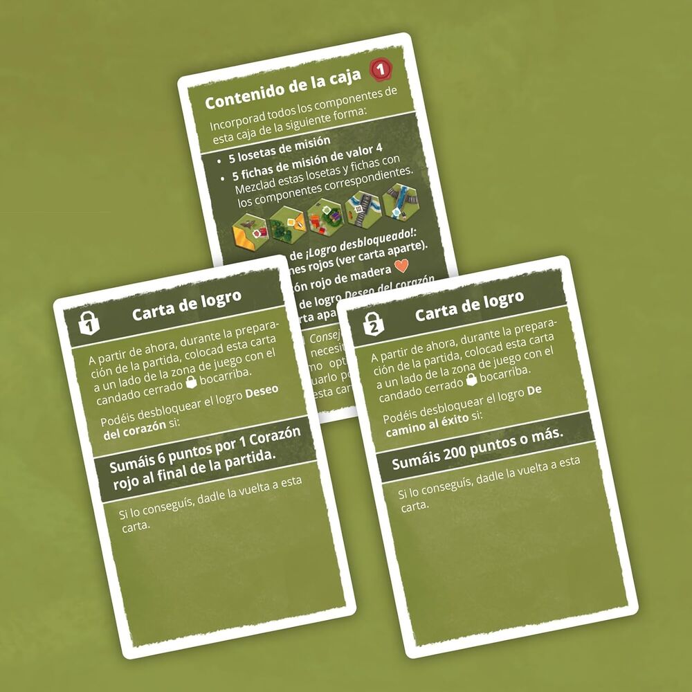 Spanish Dorfromantik board game