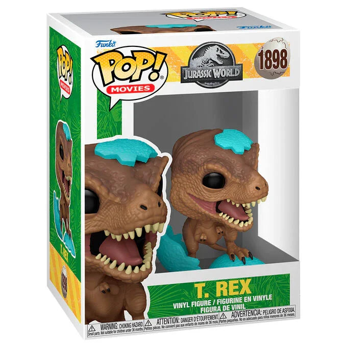 Funko Pop! Jurassic World T.Rex - Figura da Collezione Vinyl Nerdscape