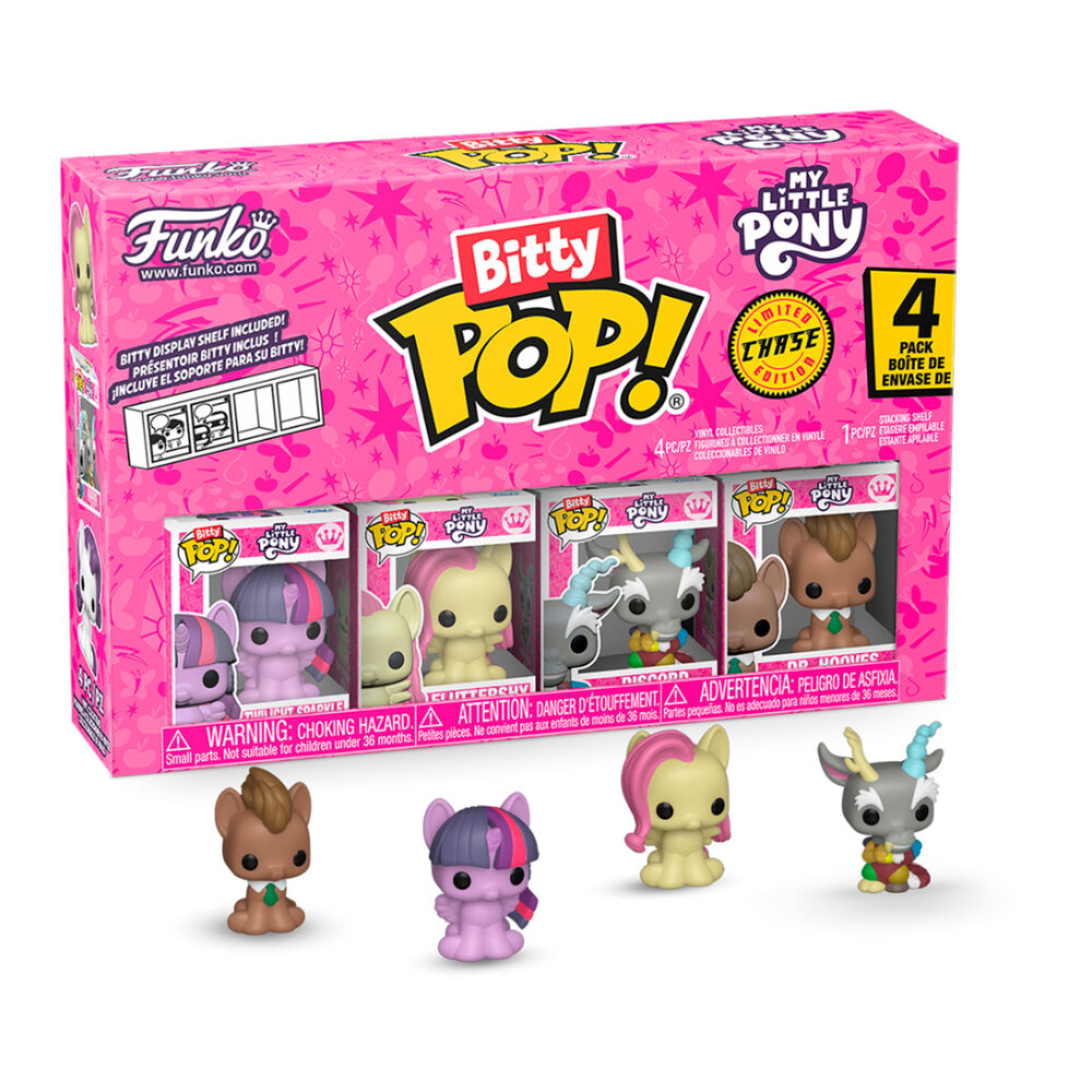 Blister 4 figures Bitty POP My Little Pony Twilight Sparkle