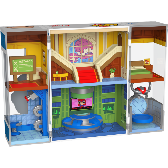 Bitty Boxes figure Marvel X-Men The X-Mansion