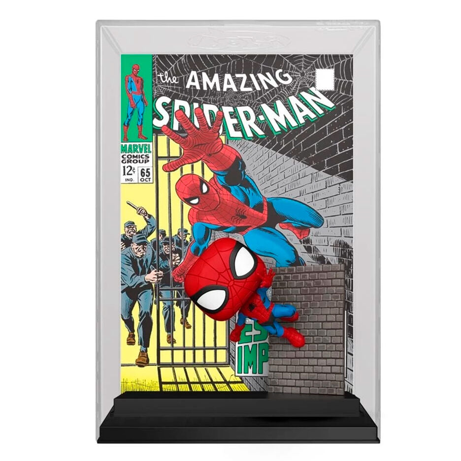 Figurine POP exclusive Marvel Spider-Man (couverture de BD)