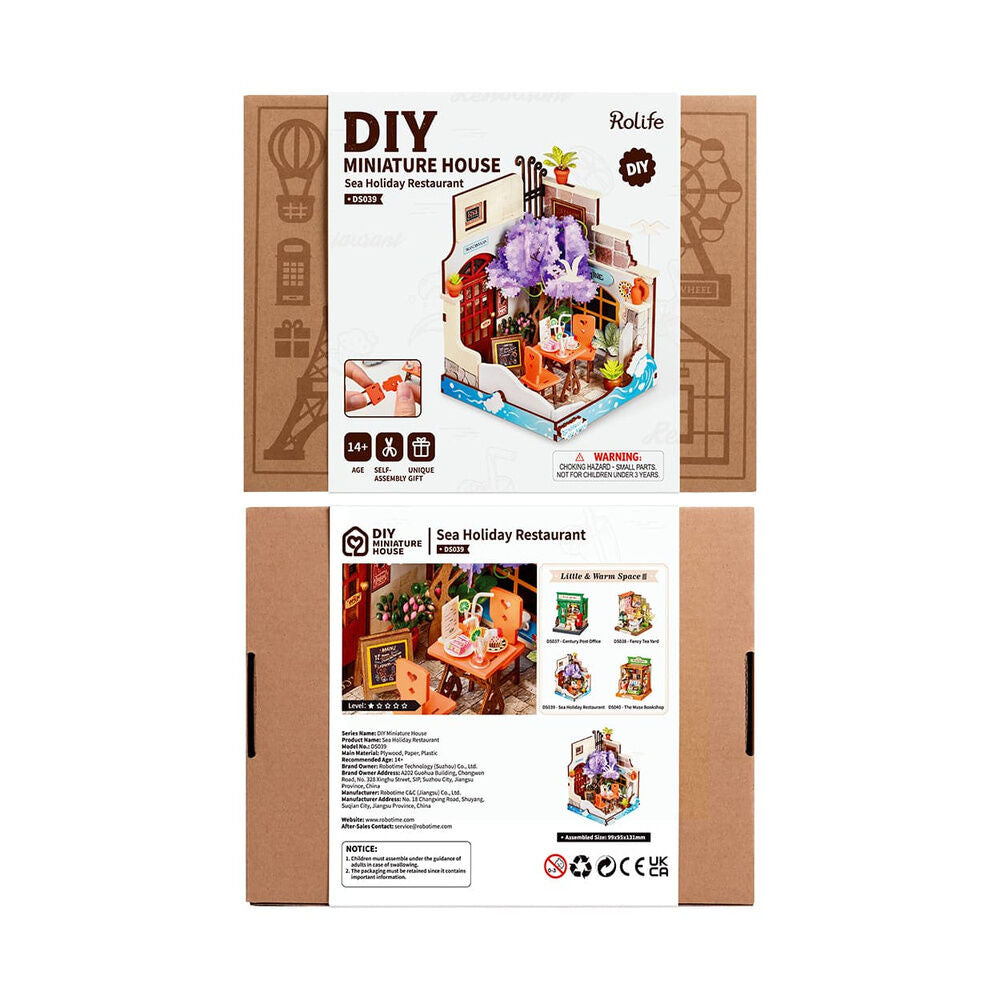 Sea Holiday Restaurant model 68pcs