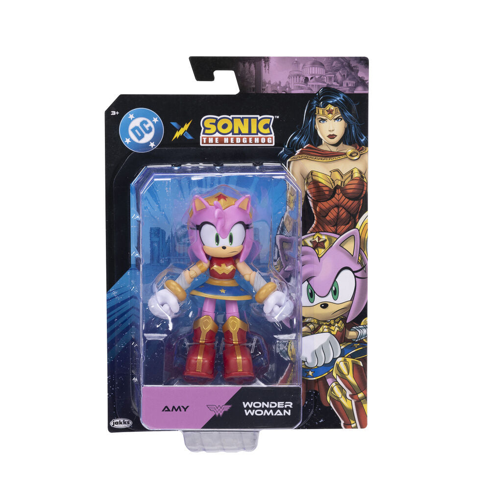 Sonic The Hedgehog Amy Wonder Woman figure 13cm