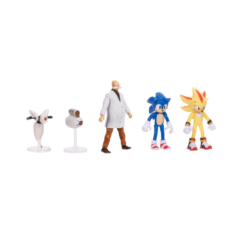 Sonic 3 wave 3 pack 5 figures 6cm