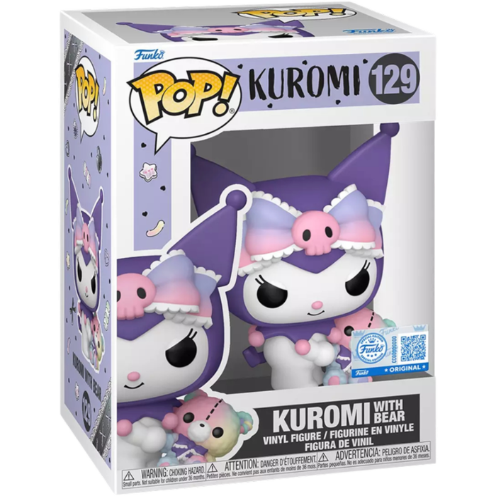 Funko Pop! Hello Kitty Kuromi with Bear - Figura da Collezione Vinyl