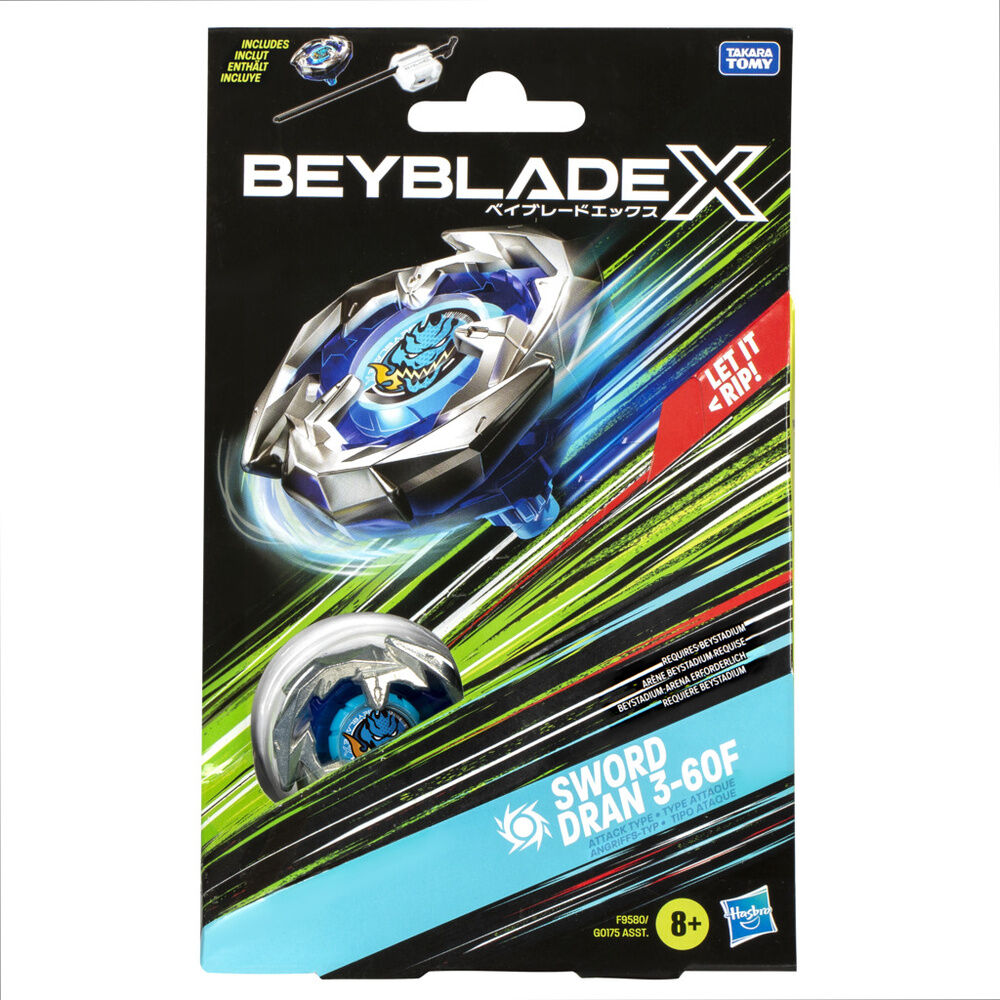 Beyblade X Sword Dran 3-60F assorted kit game