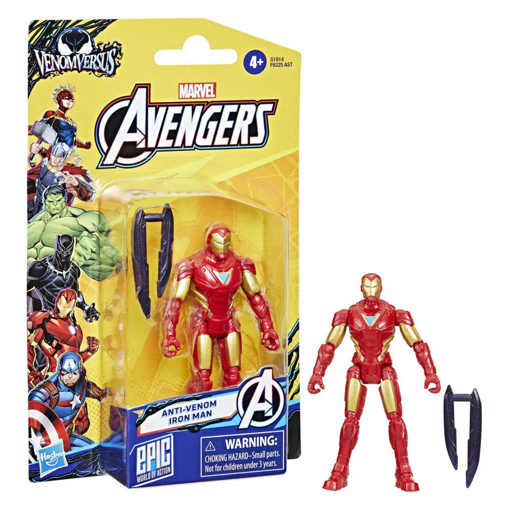 Marvel Avengers Iron Man Anti-Venom Figura da Collezione 10cm - Nerdscape