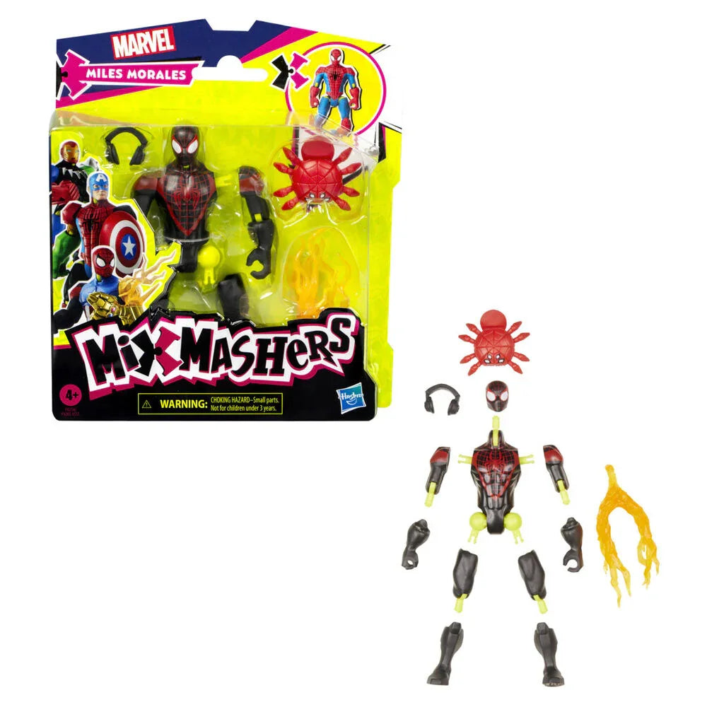 Marvel Mix Mashers Miles Morales Figura da Collezione 12cm - Nerdscape