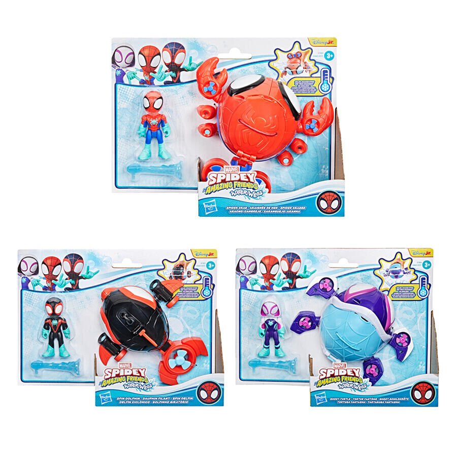 Marvel Spidey assorted Marine vehicles - Nerdscape