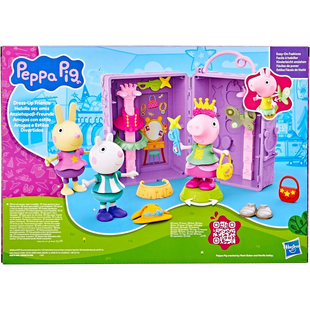 Peppa Pig Peppa's Dress-Up wardrobe + figure 15cm