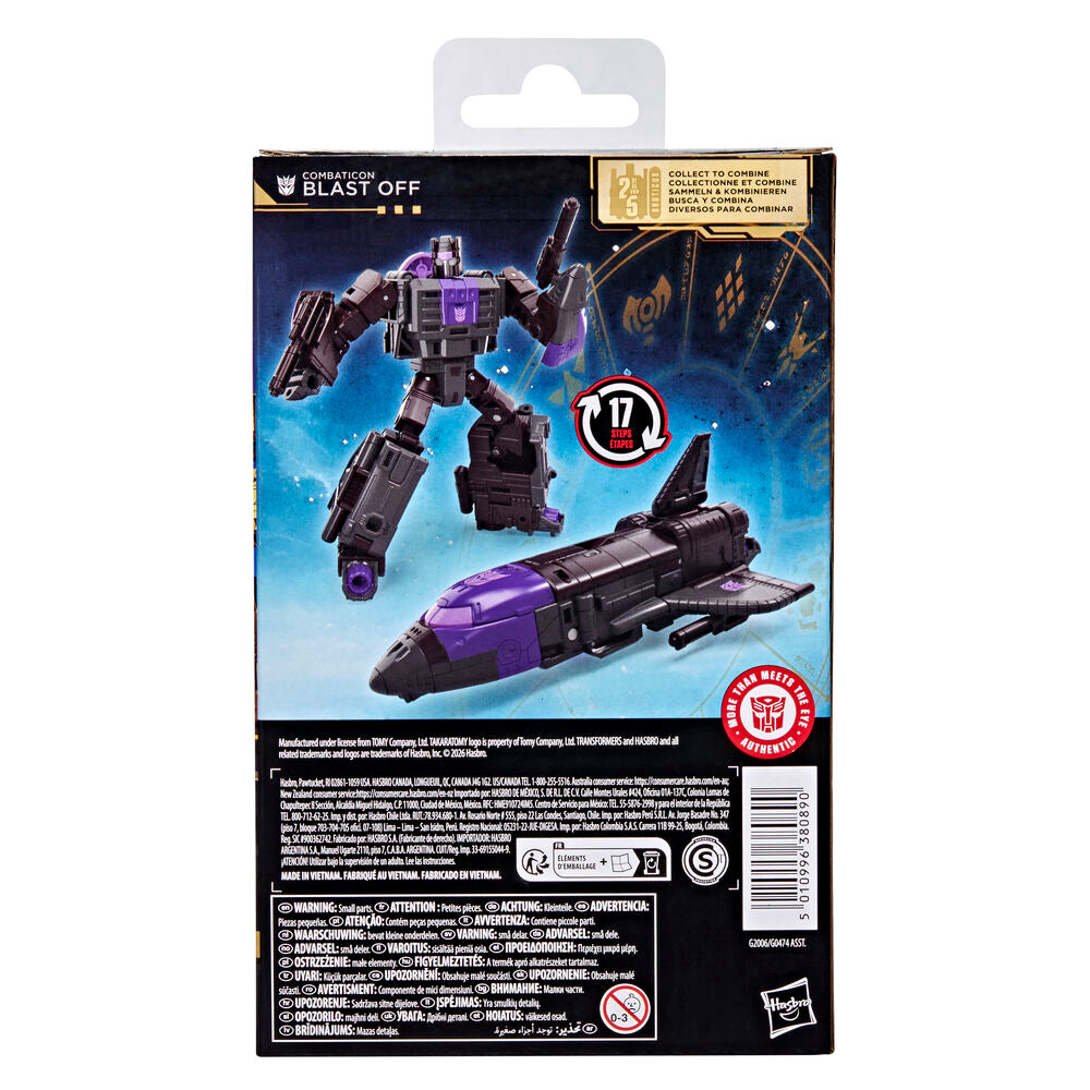 Transformers Age of the Primes Blast Off Combaticon figure 14cm