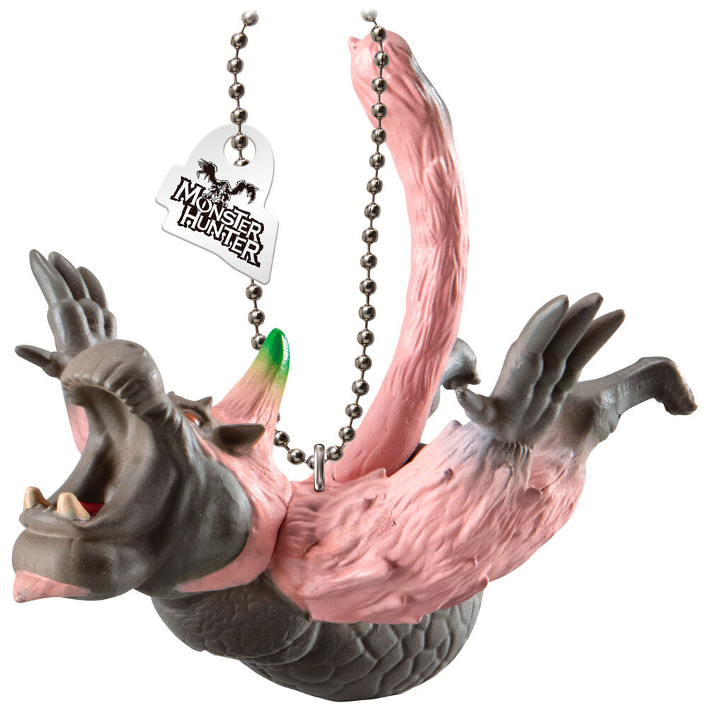 Collection de porte-clés mascotte Monster Hunter, figurines assorties de 4 cm