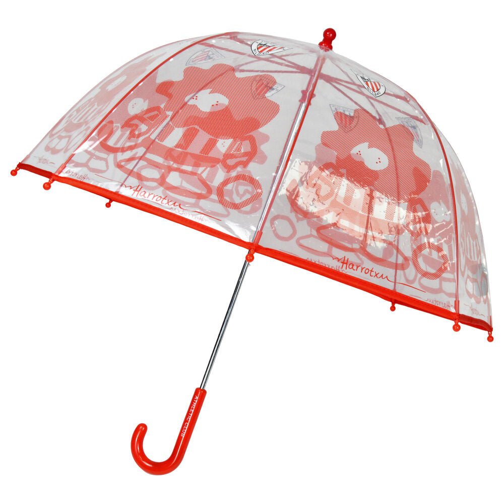 Athletic Club manual transparent bubble umbrella 48cm - Nerdscape