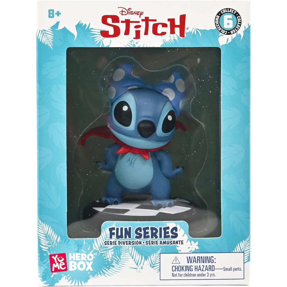 Disney Stitch Hero Box Super Hero Stitch figure 8cm