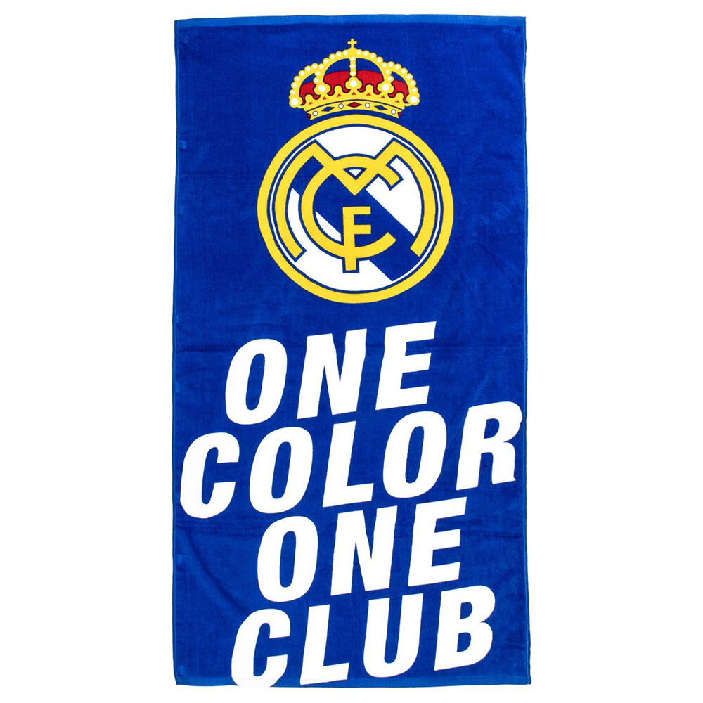 Real Madrid cotton beach towel