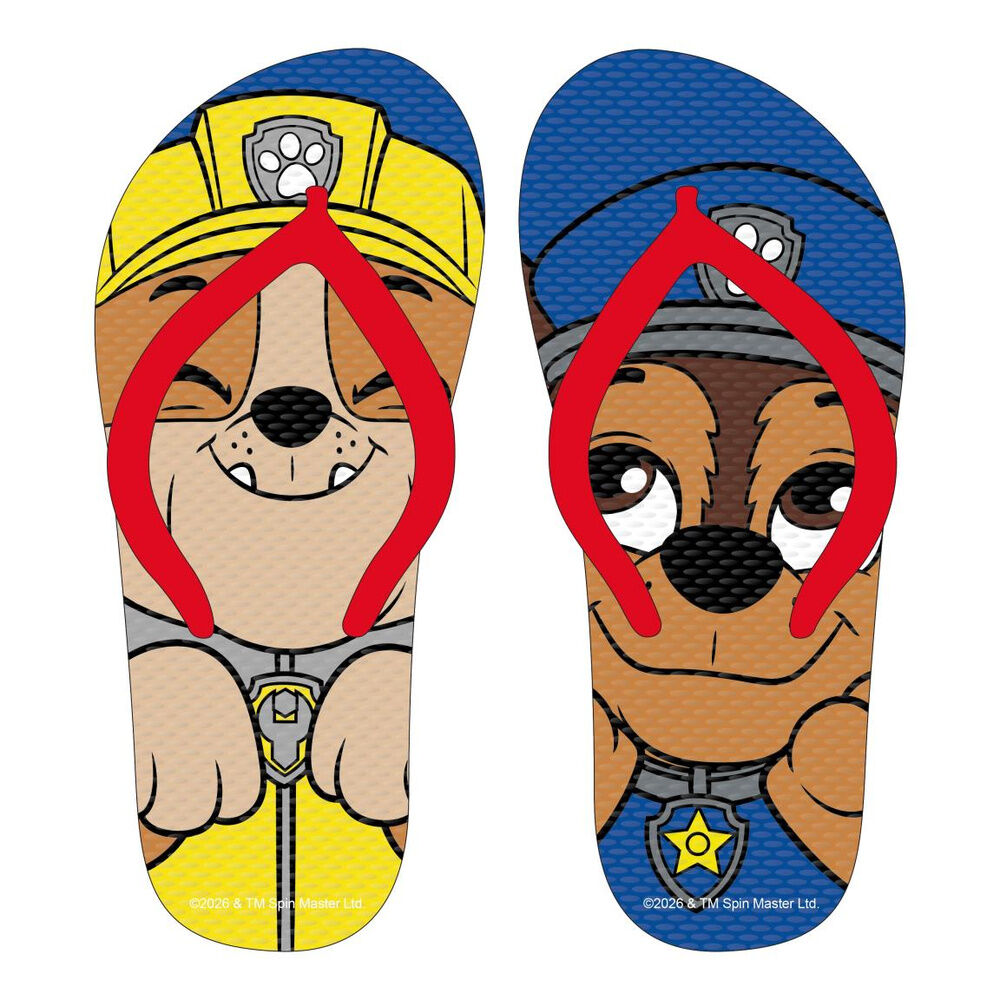 Paw Patrol flip-flops